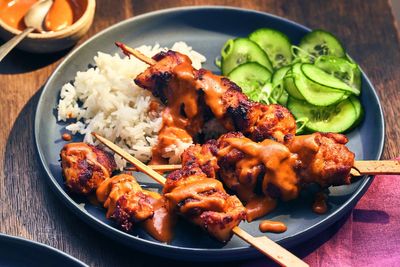 Speedy weeknight meals: Thai-style chicken satay