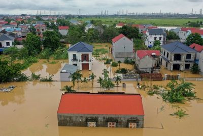 Hanoi River Level Hits 20-year High As SE Asia Typhoon Toll Passes 150