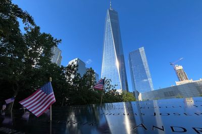 Watch: Biden and Harris mark 23 years since 9/11 at ceremony in New York