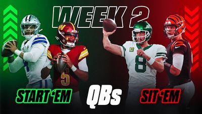 Quarterback Start 'Em, Sit 'Em Picks For Fantasy Football Week 2