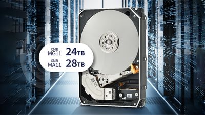 Toshiba launches CMR 24TB and SMR 28TB HDDs for data centers and hyperscalers