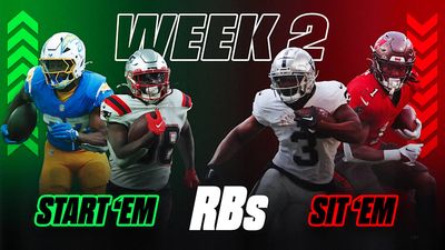 Running Back Start 'Em, Sit 'Em Picks For Fantasy Football Week 2