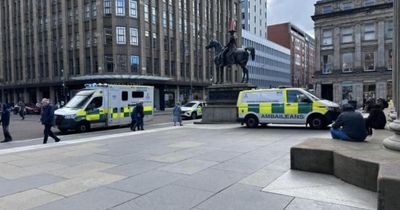 Glasgow art gallery closed after person falls from balcony