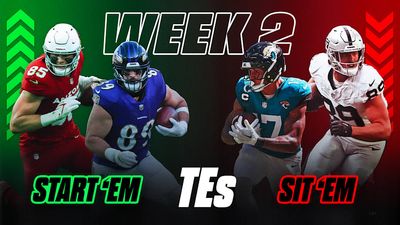 Tight End Start 'Em, Sit 'Em Picks For Fantasy Football Week 2