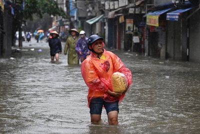 Thousands evacuated from Hanoi as Typhoon Yagi death toll reaches 179