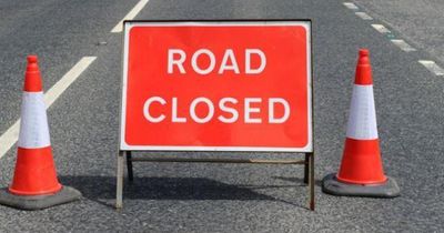 Road closed indefinitely after 'void' found during resurfacing