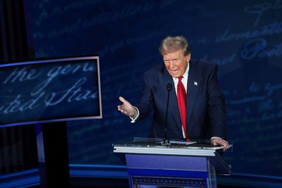 Trump blames the media for debate flop