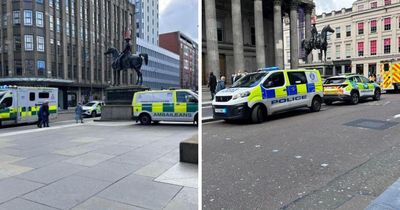 Police issue update after man fell from balcony at Glasgow art gallery