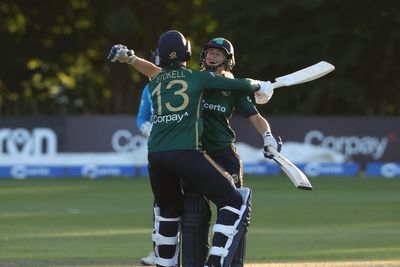 Alana Dalzell hits winning runs to give Ireland dramatic win over England