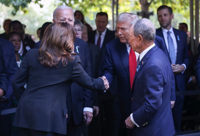 WATCH: Trump Appears To Thank Kamala Harris At 9/11 Anniversary Event