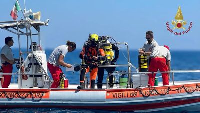 Specialist naval divers called in to search for clues to why Mike Lynch superyacht sank