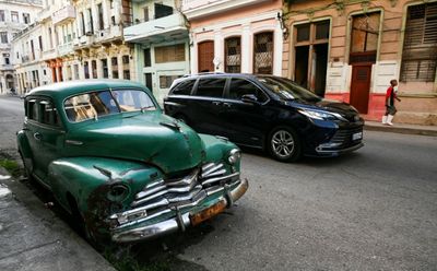 On Cuban Streets, Mid-century Icons Face Challenge From New Rides