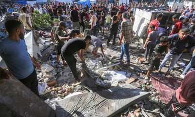 Israel-Gaza war: killing of Unrwa workers by Israeli strike ‘appalling’, says UK foreign minister – as it happened