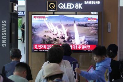 North Korea fires multiple short-range ballistic missiles