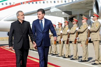 Iran President Arrives In Iraqi Kurdistan On Day Two Of Visit