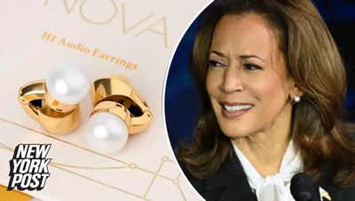 Kamala Harris debate conspiracy: what are the audio earrings worn by the vice president?