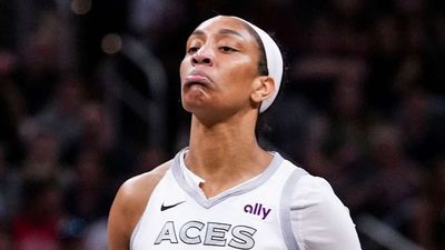 A'ja Wilson Had Funny Reaction to Aces' Punny Tweet Celebrating Scoring Record