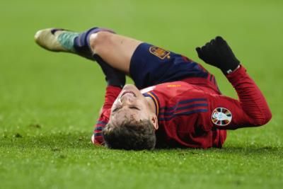 Barcelona Midfielder Gavi Returns To Training After 10-Month Injury