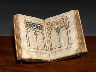 Rare and ornate 14th-century Bible sells at auction for £5.3m