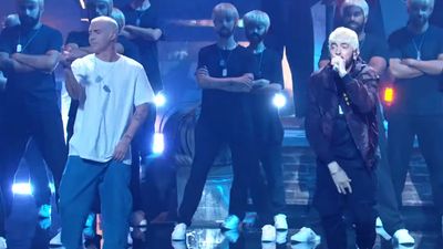 Eminem's MTV Awards show featured the most convincing live deepfake we've seen