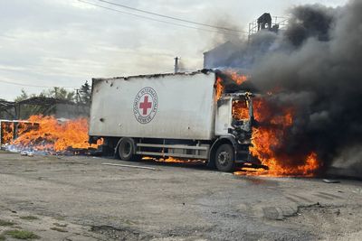 Three Red Cross workers killed in eastern Ukraine shelling