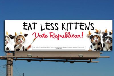 Chick-fil-A Reacts To GOP's 'Eat Less Kittens' Billboards In Arizona