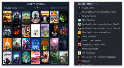 Steam Families Now Available, Lets Players Share Games More Easily