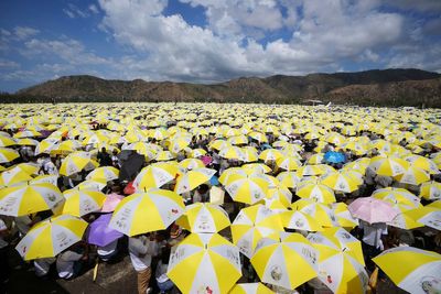 AP PHOTOS: Pope Francis concludes Asia-Pacific visit to 4 countries in his longest trip ever