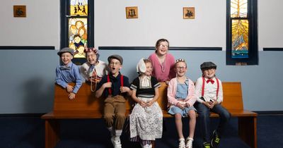 Dressing as 80-year-olds to celebrate 80 years of Our Lady of Lourdes
