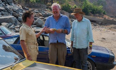 The Grand Tour has run out of road at last – is that why Clarkson and co look so happy?