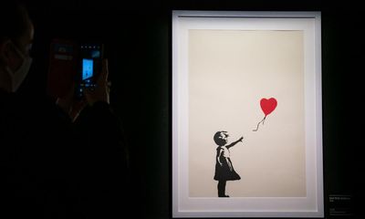 Two men charged after Banksy artwork stolen from London gallery