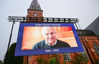 Sven-Goran Eriksson sends final message in newspaper column published on day of funeral