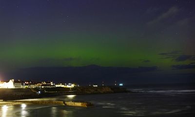 Sky gazers in UK catch northern lights again – with more to come tonight