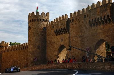 Colapinto crashes out of Azerbaijan GP FP1