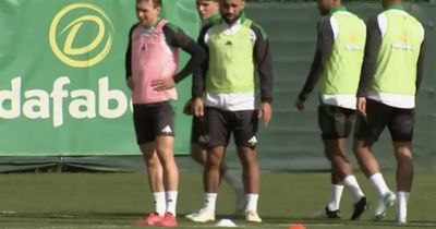 Alistair Johnston & Cameron Carter-Vickers spotted in Celtic training