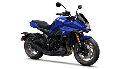 Suzuki Katana Gets Bold New Colors, Little Else