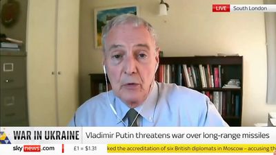 Now 20% chance of general war in Europe as Vladimir Putin in 'blind alley' on Ukraine, says UK defence expert