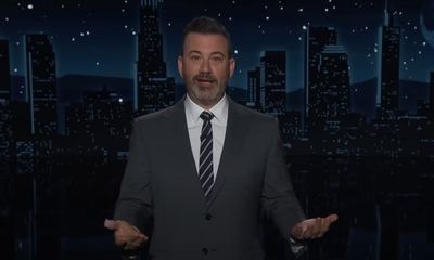 Kimmel on Trump post-debate: ‘trying to convince the Maga-verse he didn’t blow it’