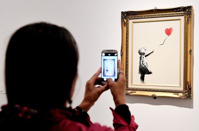 Video: Banksy Artwork Stolen From London Gallery In Smash And Grab