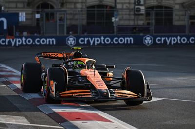 Norris says McLaren "quite a long way off" the pace in Baku