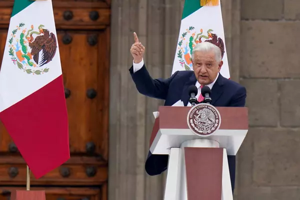 Mexico's president asks Sinaloa cartel to act 'responsibly' as violence escalates in the north