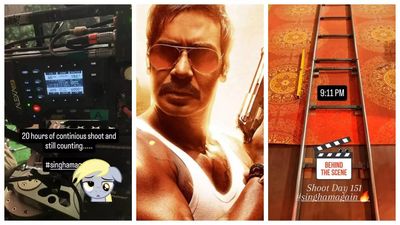 Rohit Shetty's 'Singham Again' completes 151 days of filming, races to meet November release deadline