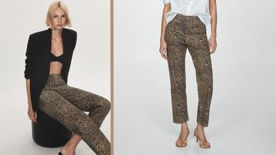 Leopard print jeans are selling out everywhere, but we found this stunning Mango pair – and they look just like the viral Ganni style