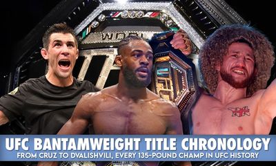 UFC bantamweight title history: Dominick Cruz, Aljamain Sterling, Merab Dvalishvili and more