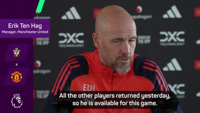 Erik ten Hag confirms Casemiro stance ahead of Manuel Ugarte's Manchester United debut