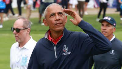 Barack Obama Makes Solheim Cup Visit To Cheer On Team USA