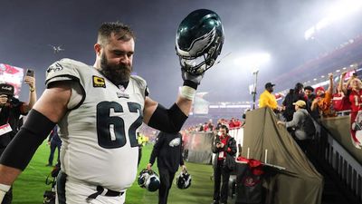 Jason Kelce Is Not Happy He Won't Get to Block for Saquon Barkley