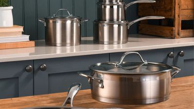 I'm in love with the ProCook Professional Stainless Steel Uncoated Cookware Set