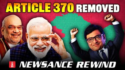 TV Newsance Rewind: Jammu and Kashmir, Article 370, and the media circus