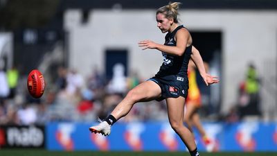 Blues cruise past Cats, keep AFLW finals quest on track